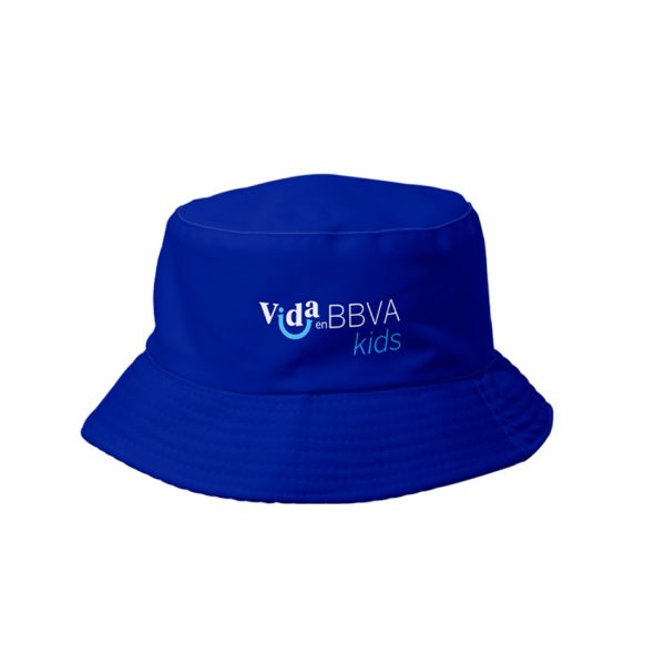 Bucket Hat Azul - Vida en BBVA Kids